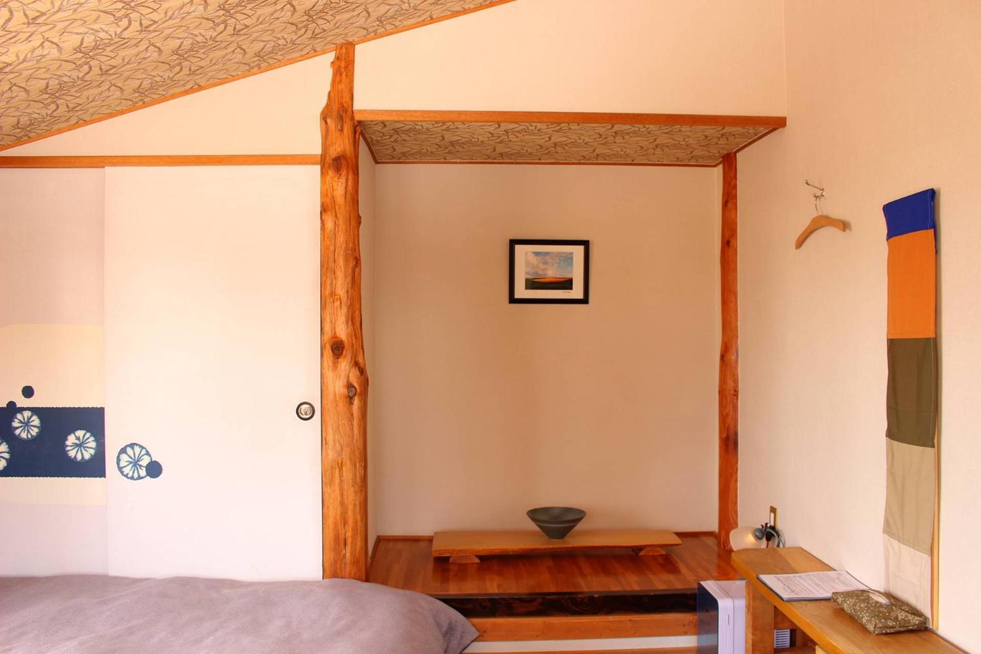 カフェロッジ Touch Wood Biei Ngoại thất bức ảnh